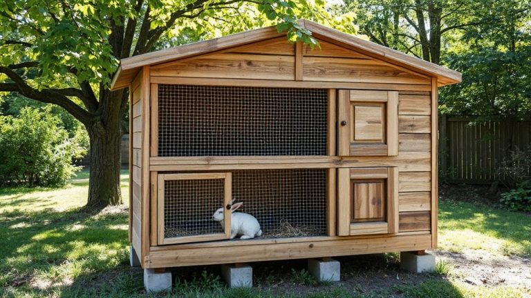 durable outdoor rabbit hutches