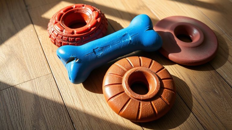 durable rubber dog toys