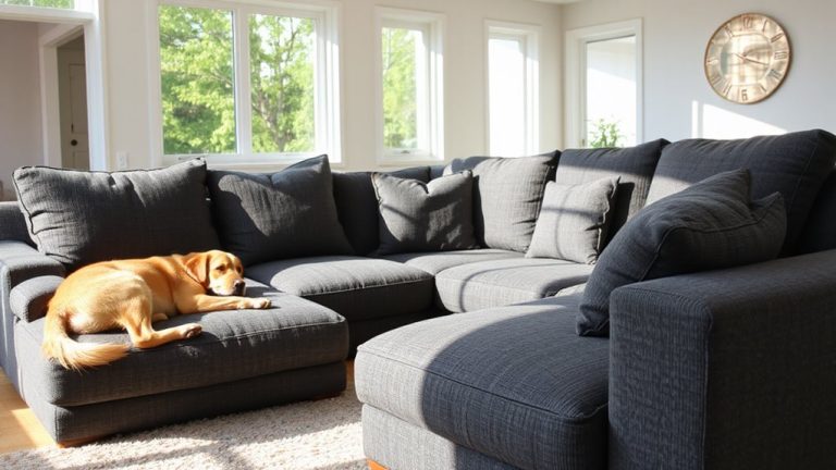 durable sectional couches for pets
