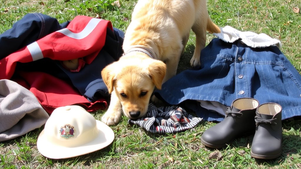 early clothing exposure builds confidence