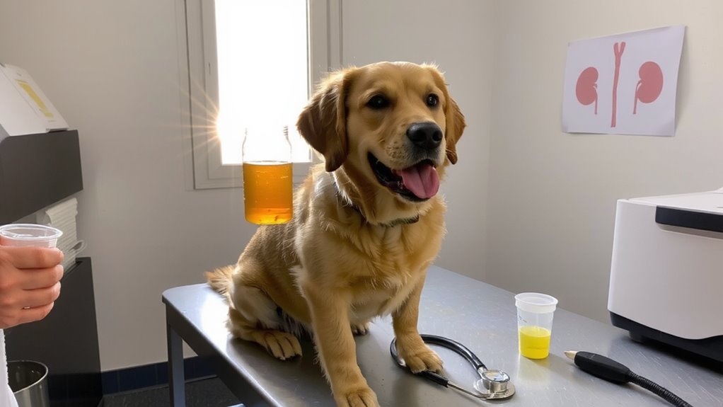 early detection through urinalysis