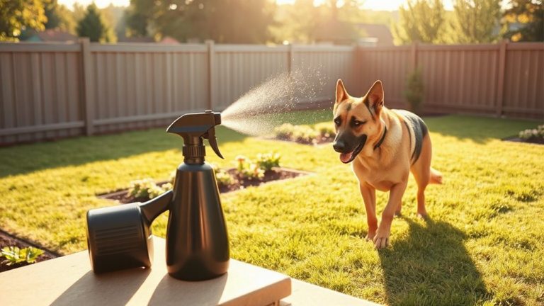 effective dog repellent sprays