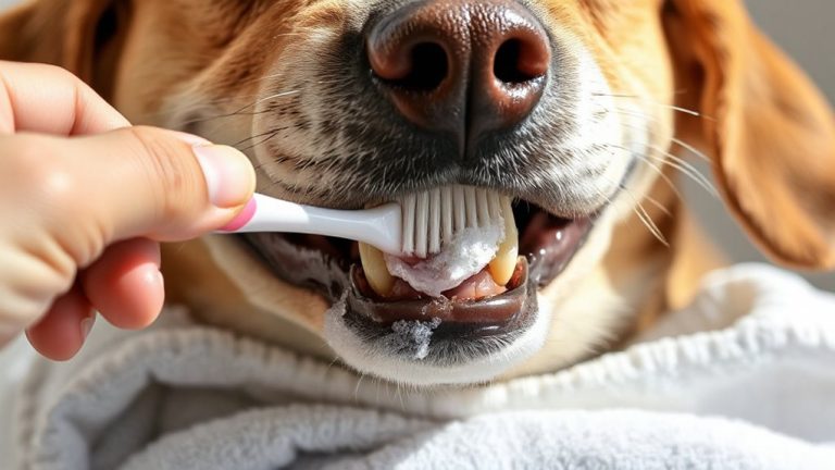 effective pet tooth brushing