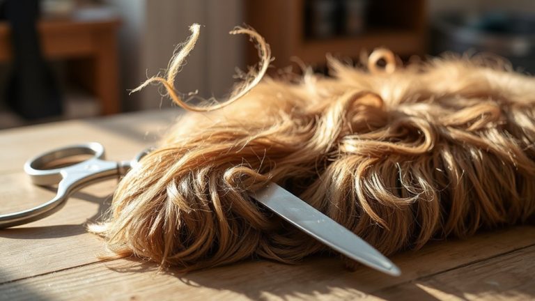 effortless cutting thick coat shears