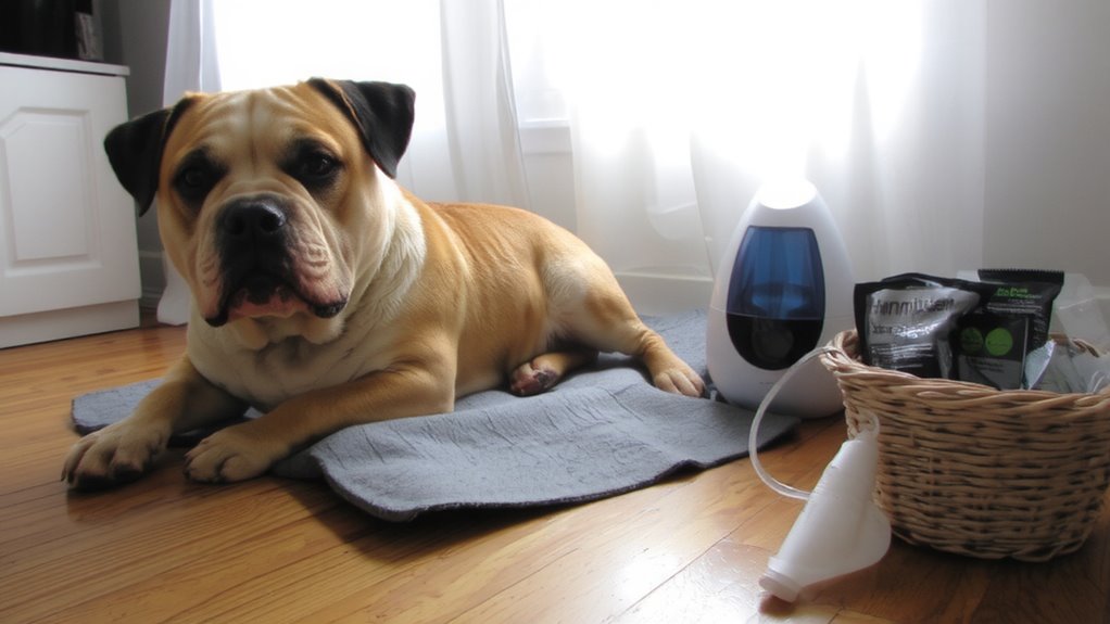 elderly bulldogs face breathing decline