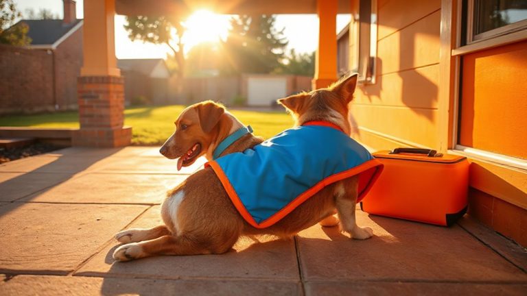 emergency pet cooling vests