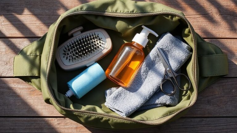 emergency pet grooming kit