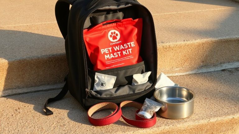 emergency pet waste kit