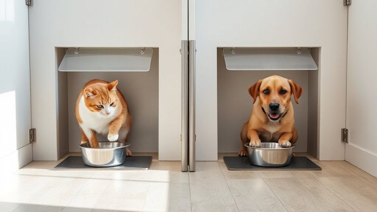 equal feeding without cross consumption