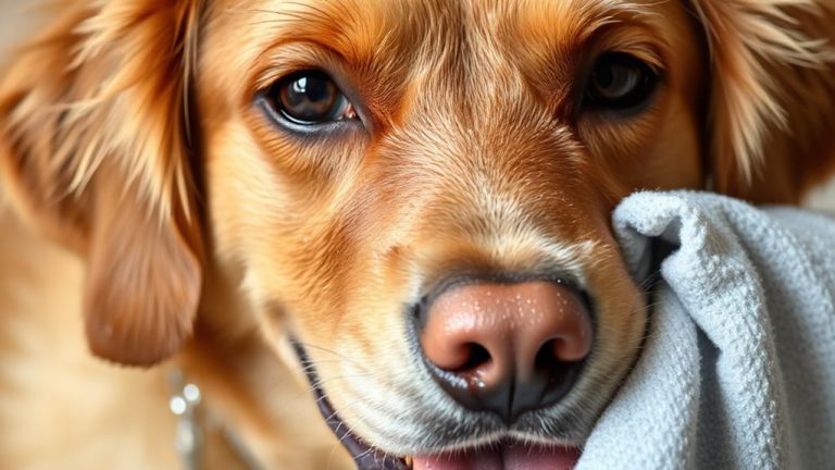 facial cleaning enhances pet hygiene