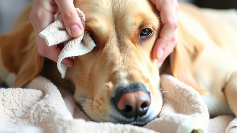 facial cleaning for vulnerable pets