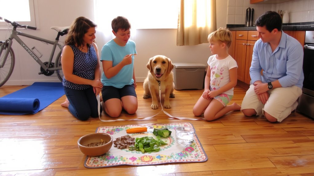 family based pet weight management