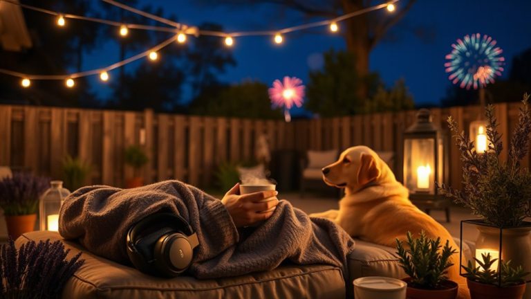 fast calm for fireworks anxiety