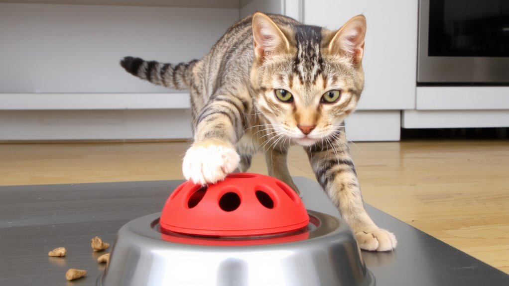fast eating harms cats