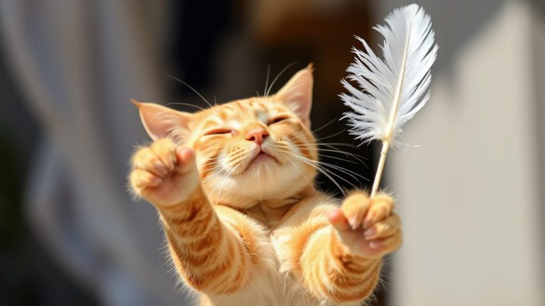 feather wand play training