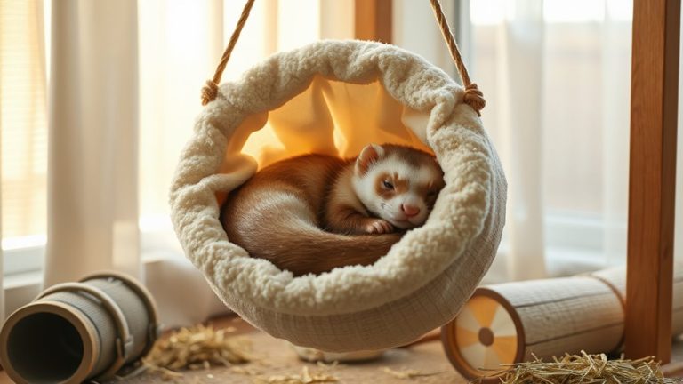 ferret hammocks for repeated napping