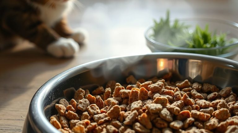 fiber deficiency in cat food