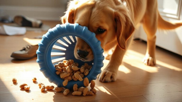 food dispensing toys prevent destructive chewing