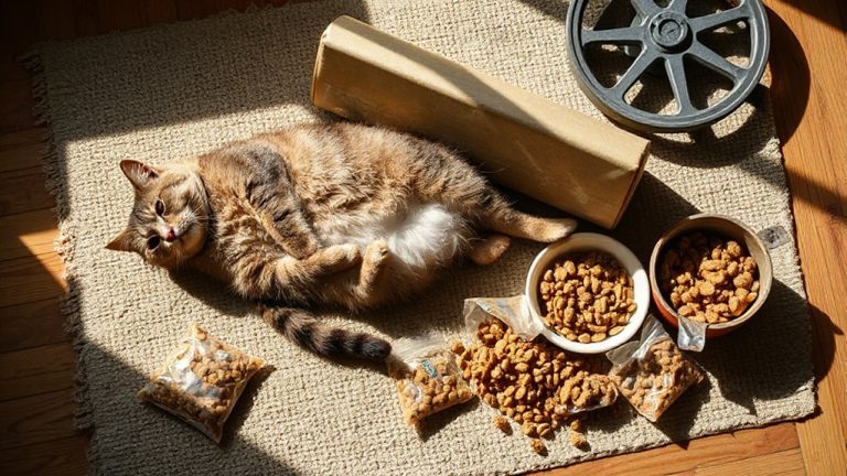 free feeding causes feline obesity