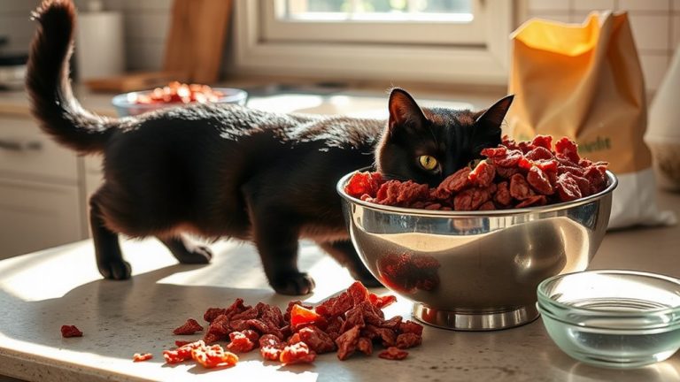 freeze dried raw cat food