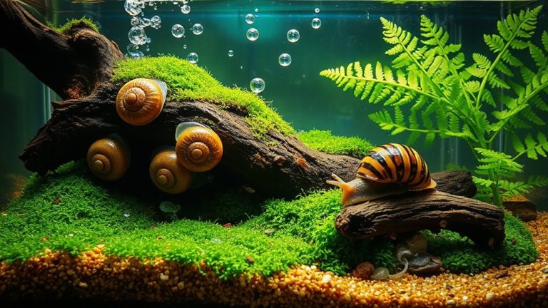 freshwater snails for clean tanks