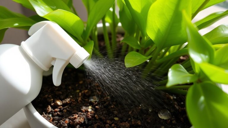 gardeners fungus gnat solution spray