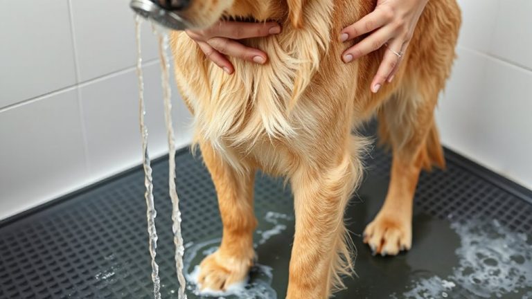 gentle bathing for sensitive senior dogs