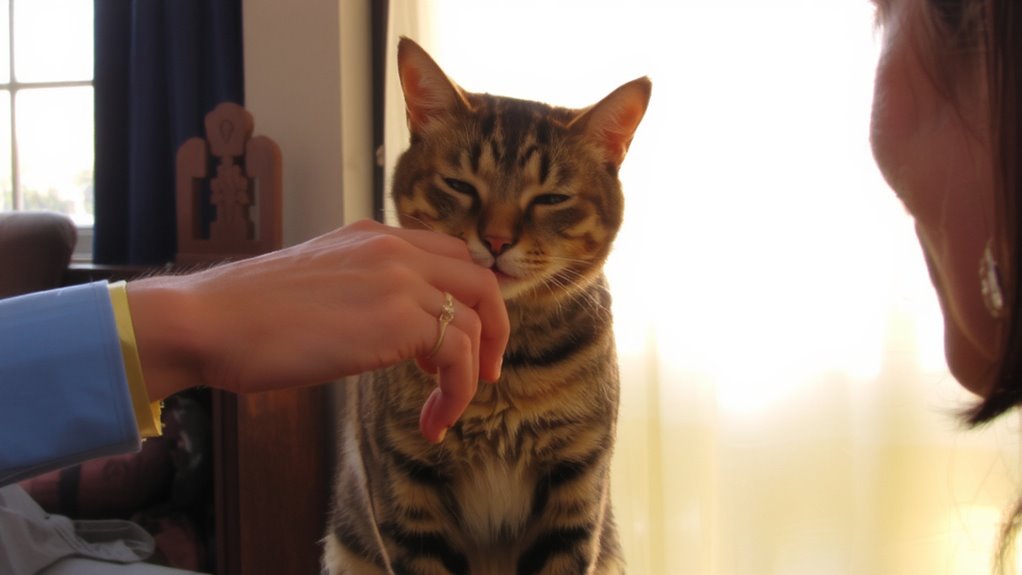 gentle chin and shoulder desensitization