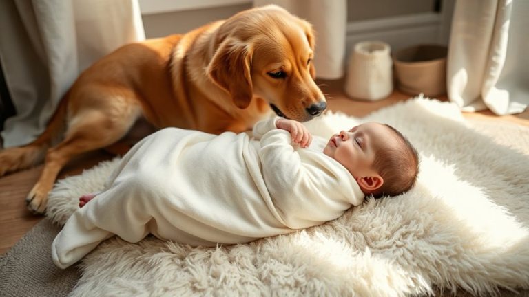gentle introduction for newborns and pets
