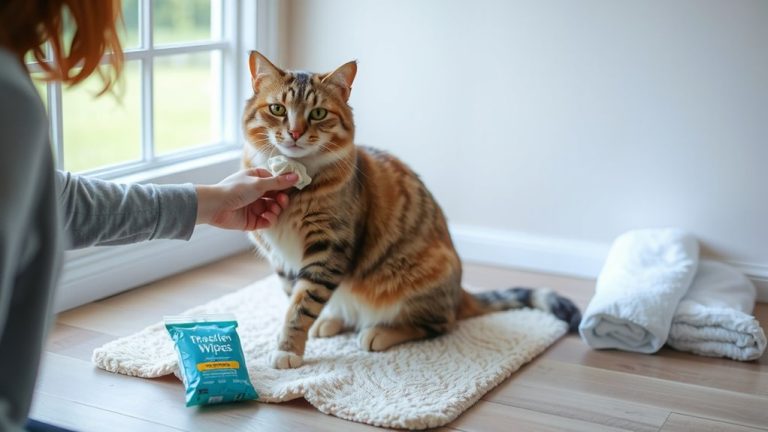 gentle paw cleaning method