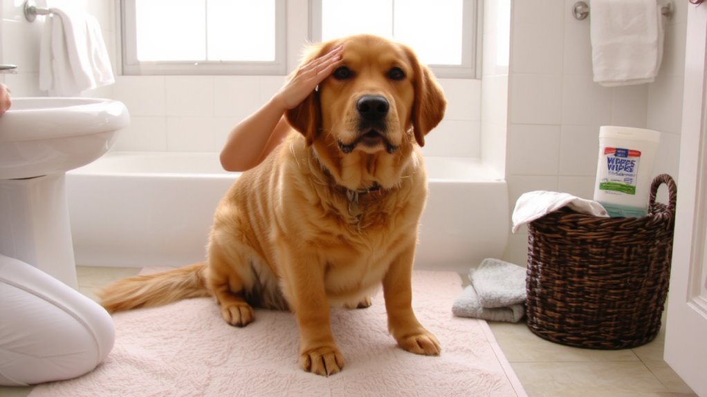 gentle precise facial wiping