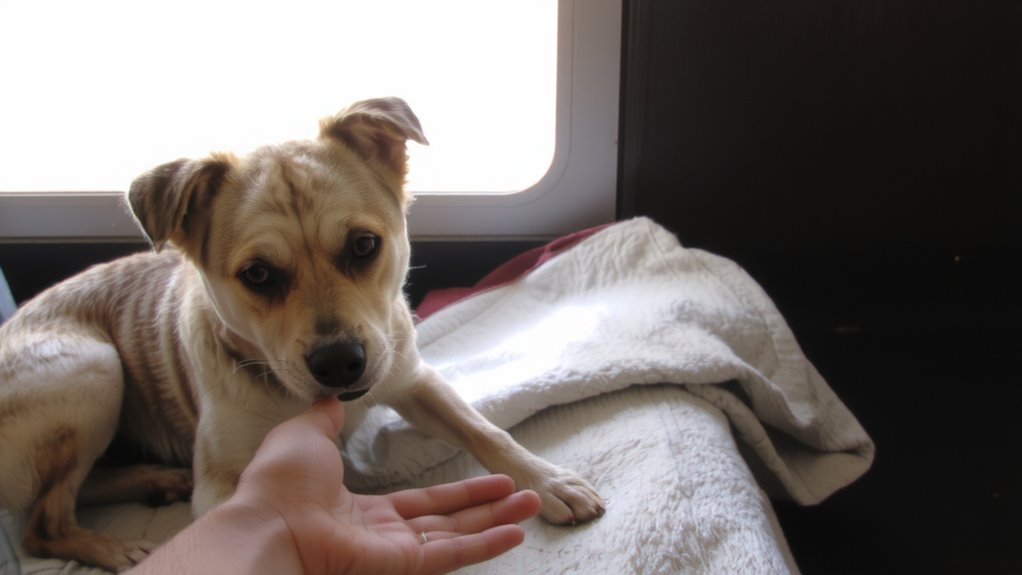 gentle touch reduces fear