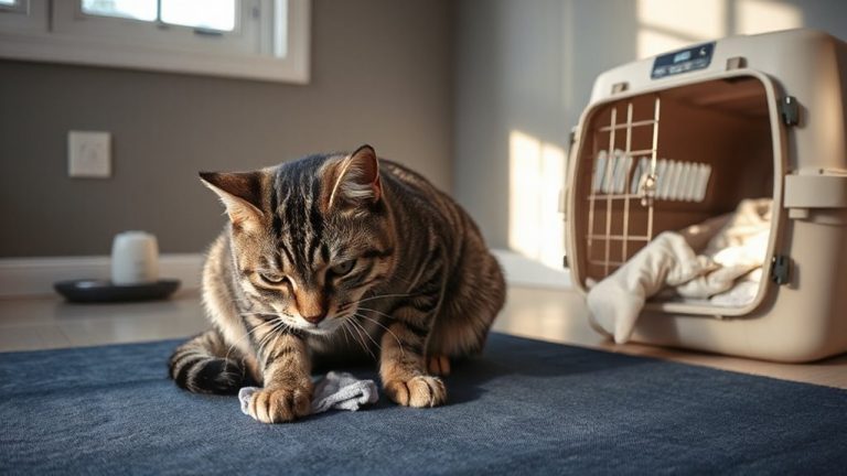 gentle training for fearful cats