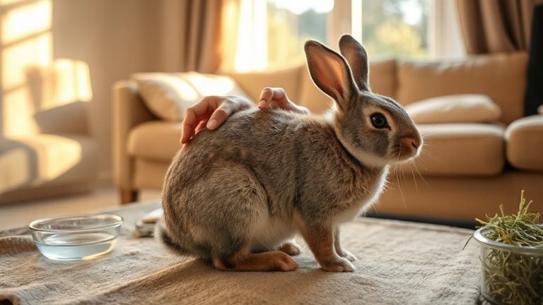 geriatric rabbit mobility and digestion care
