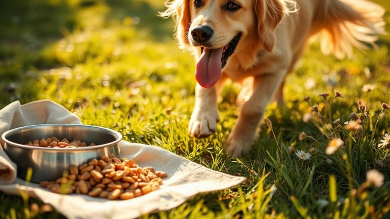 golden retriever tail wagging nutrition