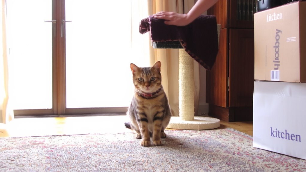 gradual change for senior cats