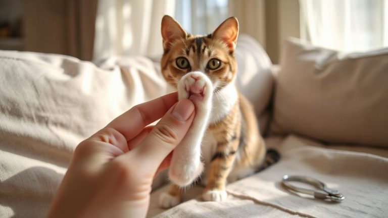 gradual desensitization for nail trims