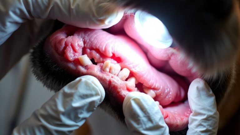 gums tongue mucosa breath
