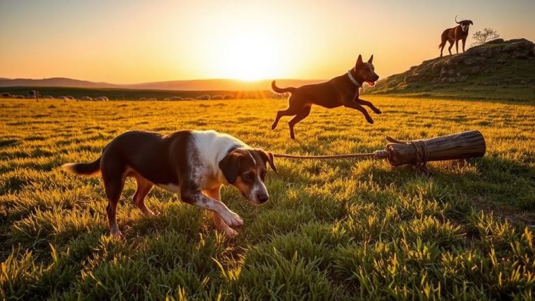 hardworking farm dogs