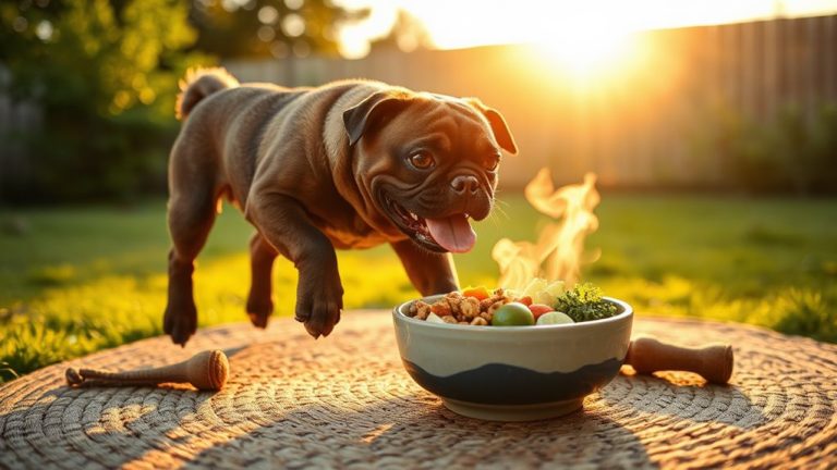 healthy happy pug food