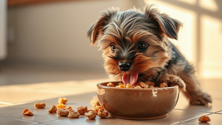 healthy yorkie puppy food