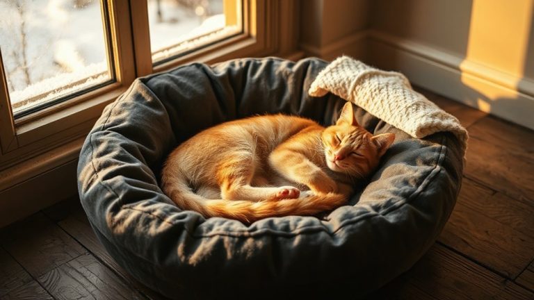 heated cat beds for warmth