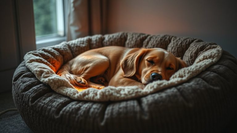 heated dog beds for warmth