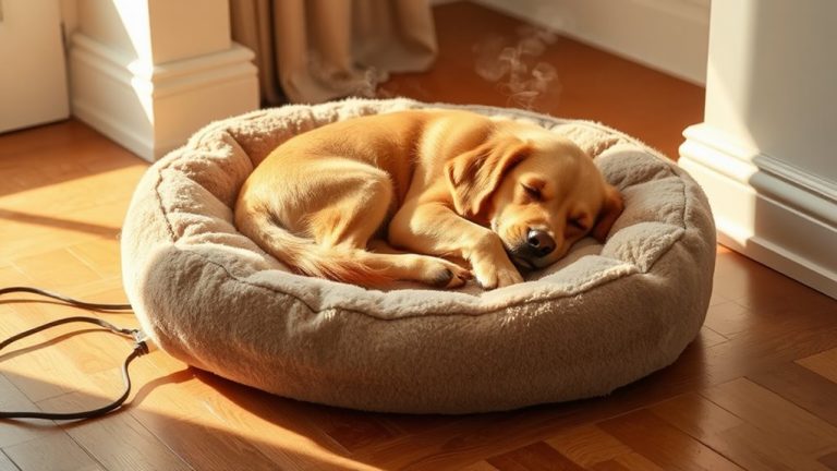 heated pet beds cozy