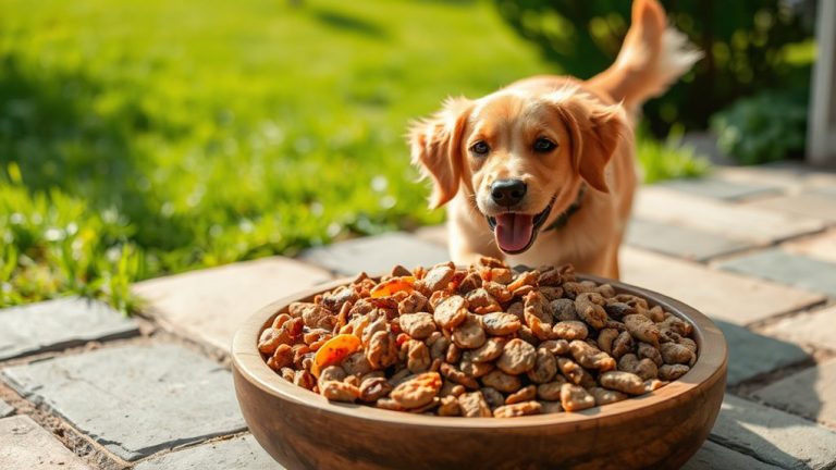 high protein dog food