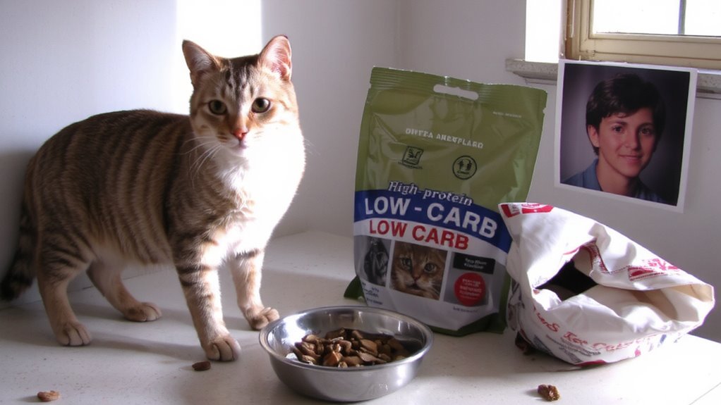 high protein low carb cat food