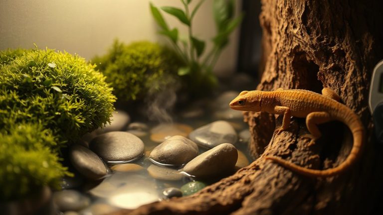 humidity management for geckos
