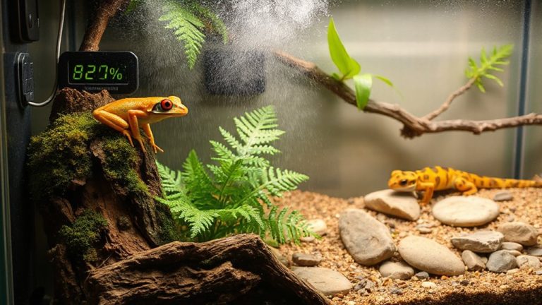 humidity requirements for amphibians