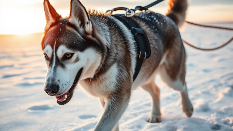 husky harness for pulling