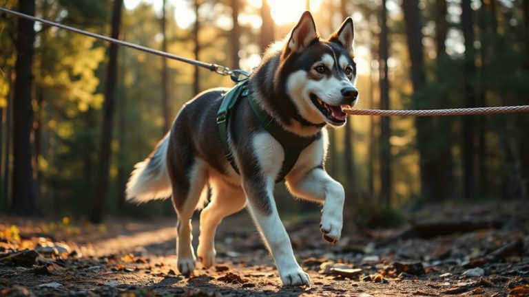 husky proof no pull harnesses